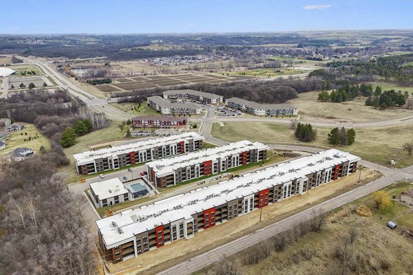 view at The Rosewater Apartments