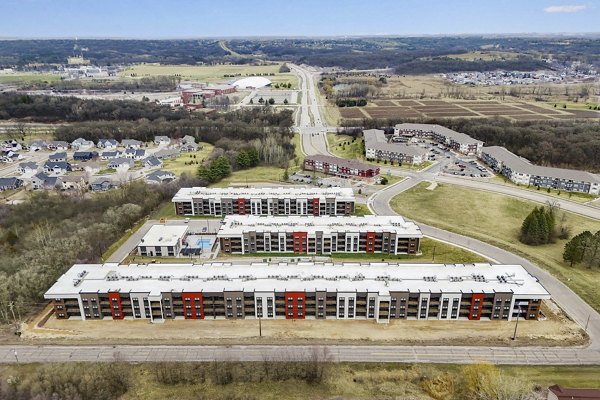 view at The Rosewater Apartments