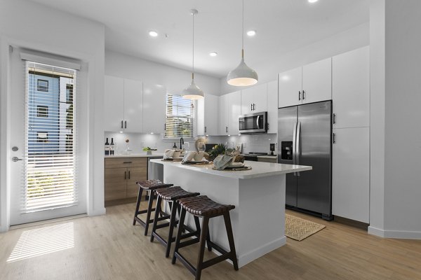 kitchen at Arabelle Clearwater Apartments