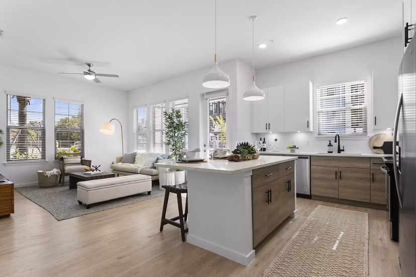 living room at Arabelle Clearwater Apartments