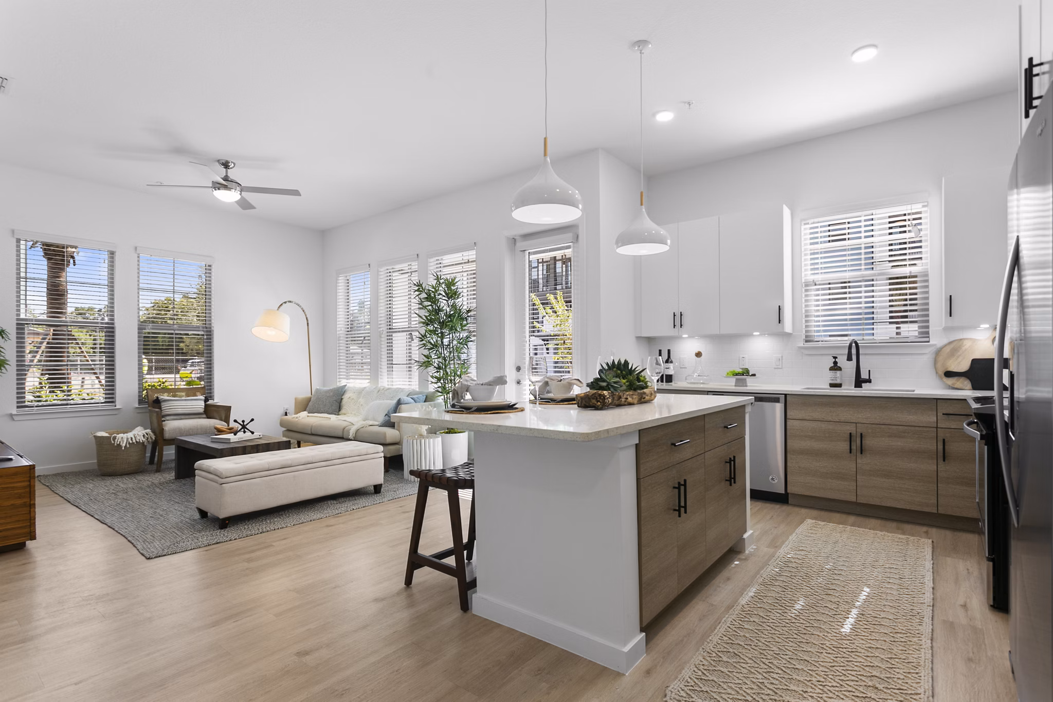 living room at Arabelle Clearwater Apartments