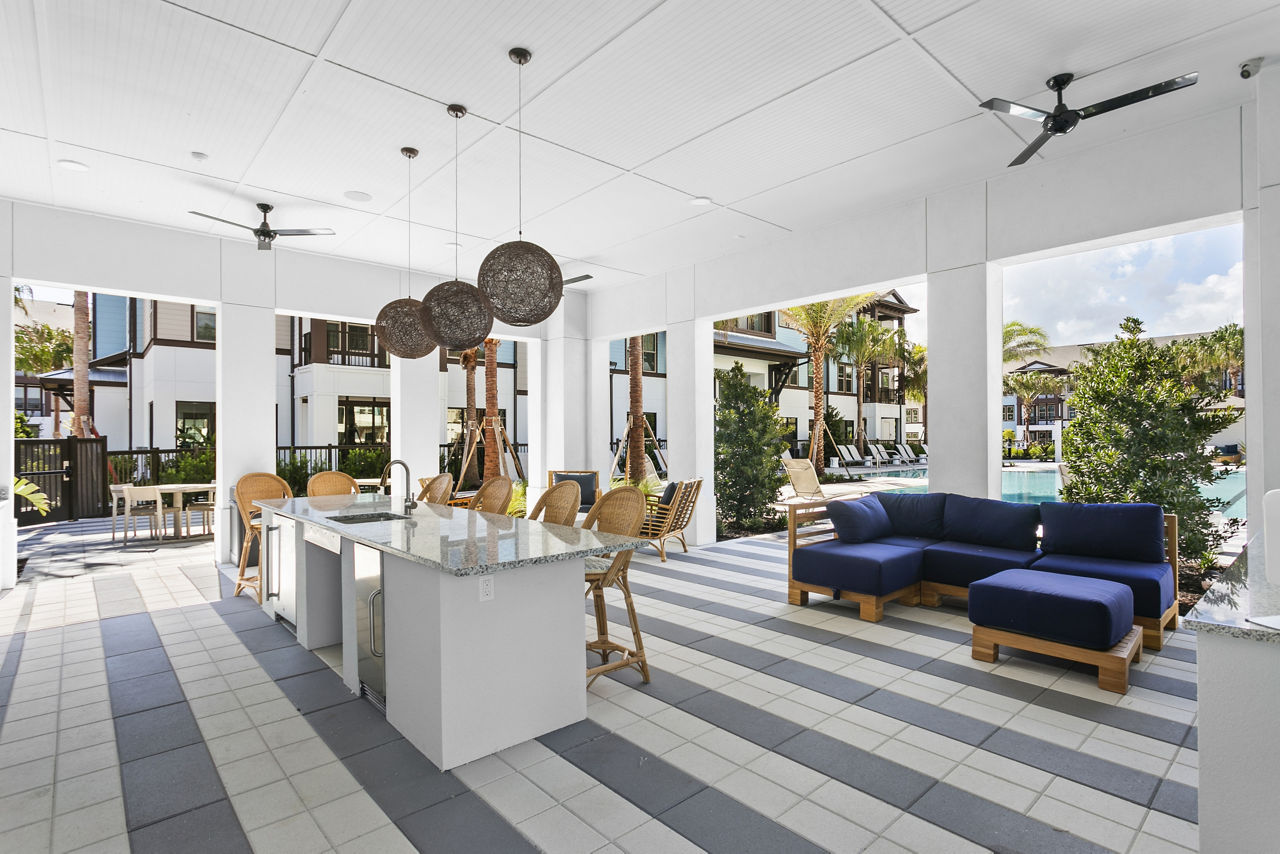 Grill area at Arabelle Clearwater (2 of 3)
