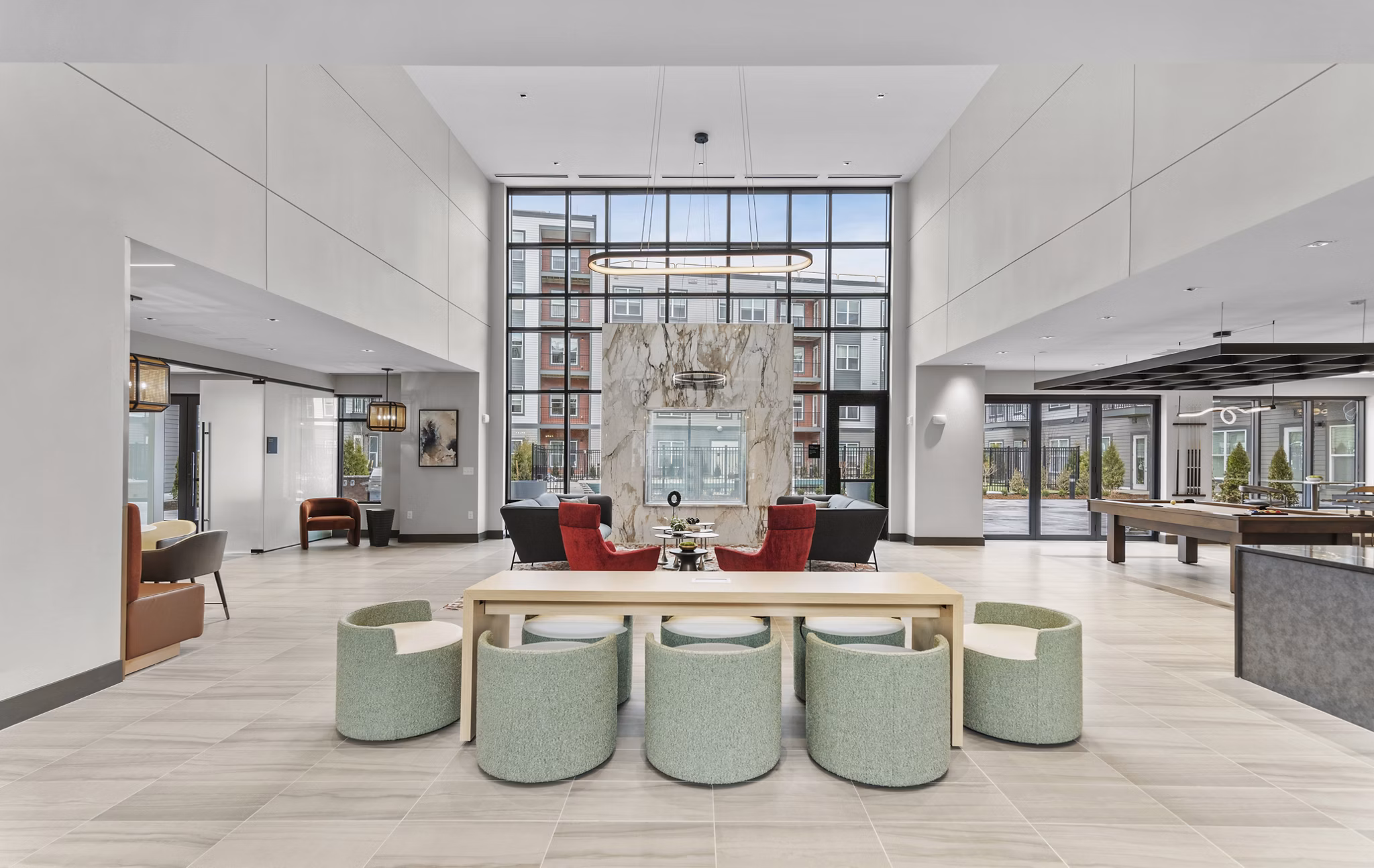 clubhouse at Alta French Hill Apartments