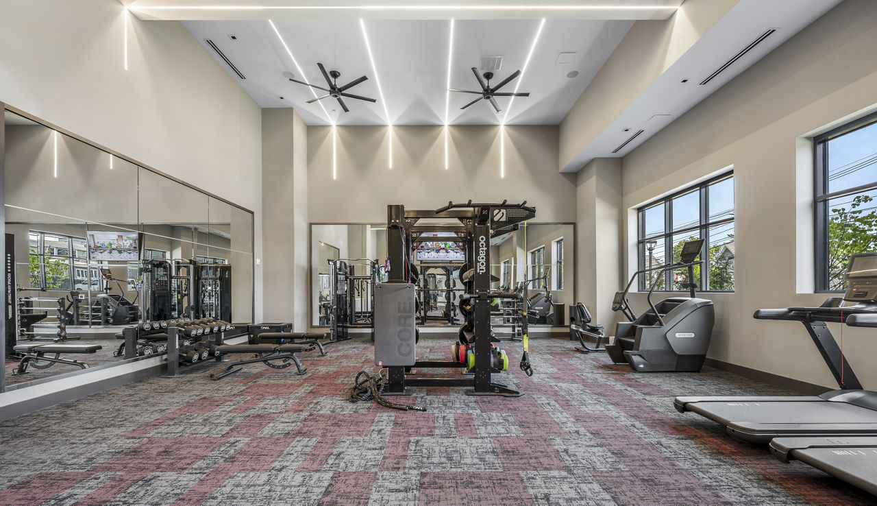 Gym at Alta French Hill (1 of 3)