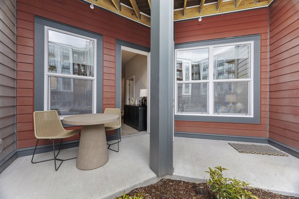 patio at Alta French Hill Apartments