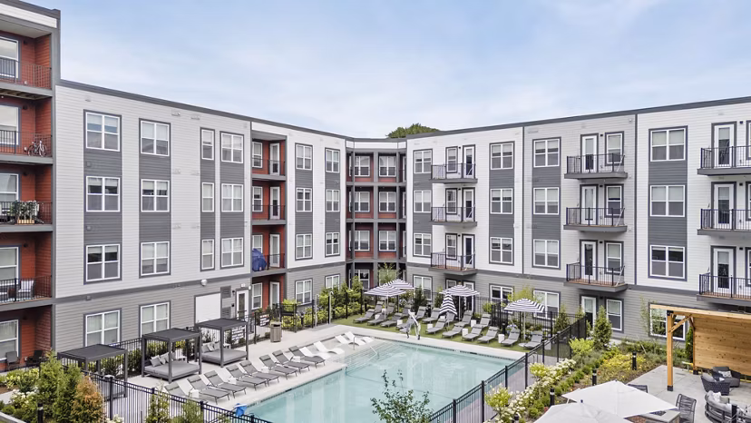 pool at Alta French Hill Apartments