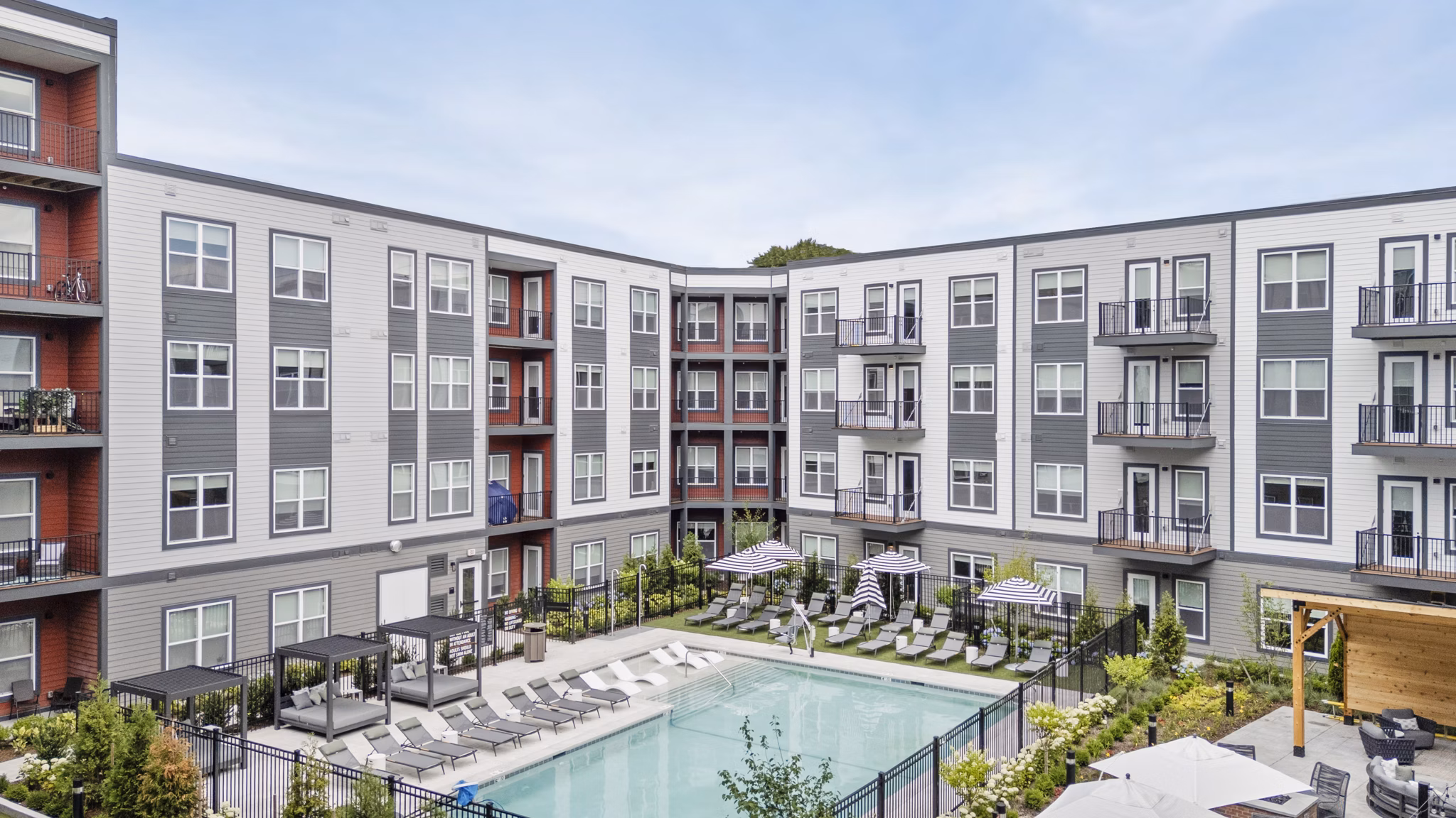 pool at Alta French Hill Apartments