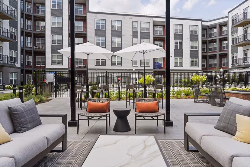 recreational area at Alta French Hill Apartments