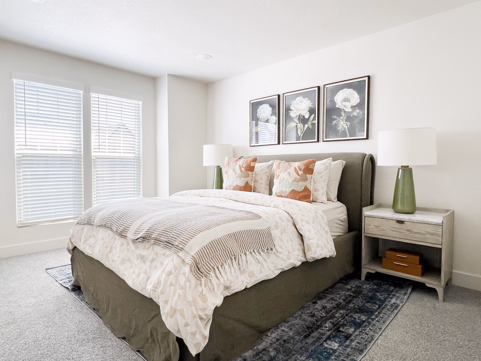 bedroom at The Wheeler Apartments