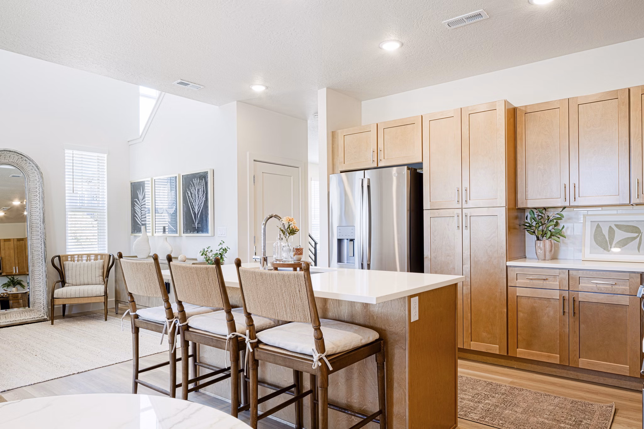 dining room  at The Wheeler Apartments 