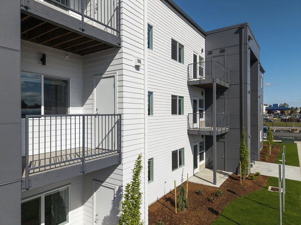 building at The Arvon Apartments