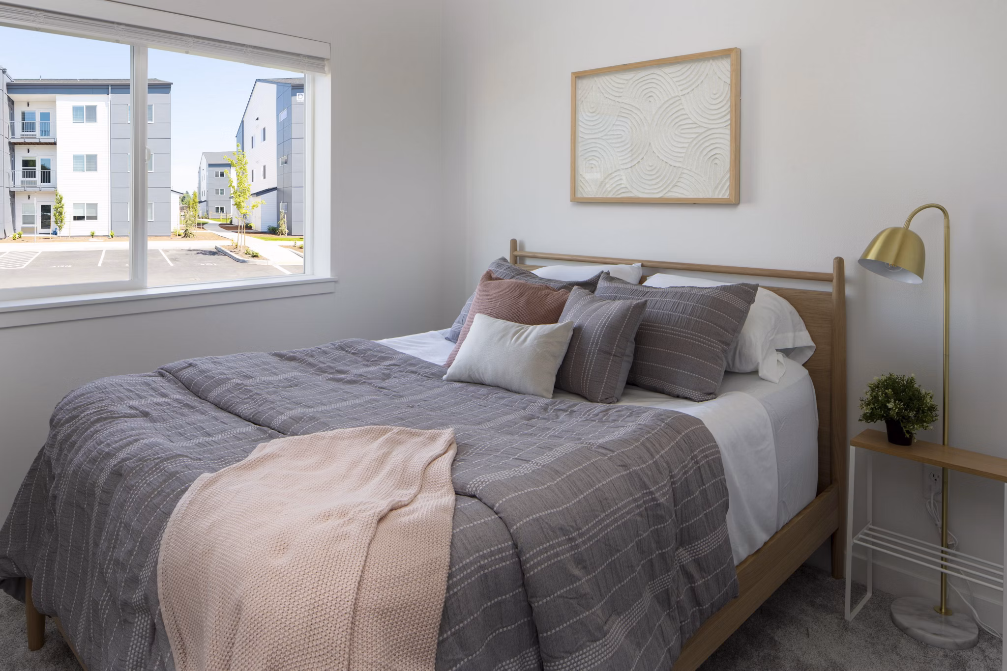 bedroom at The Arvon Apartments