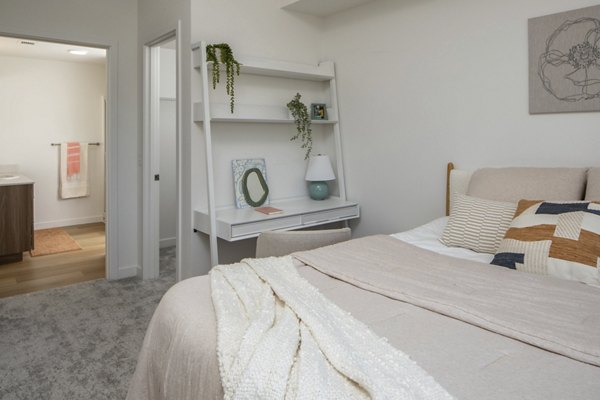 bedroom at The Arvon Apartments