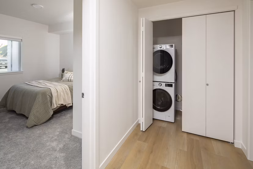 laundry room at The Arvon Apartments