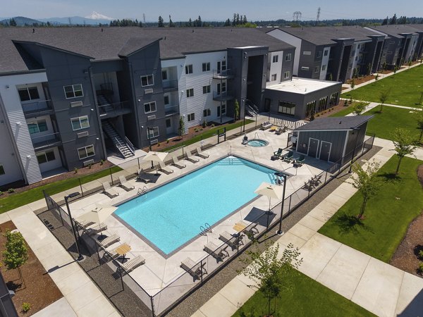 pool at The Arvon Apartments