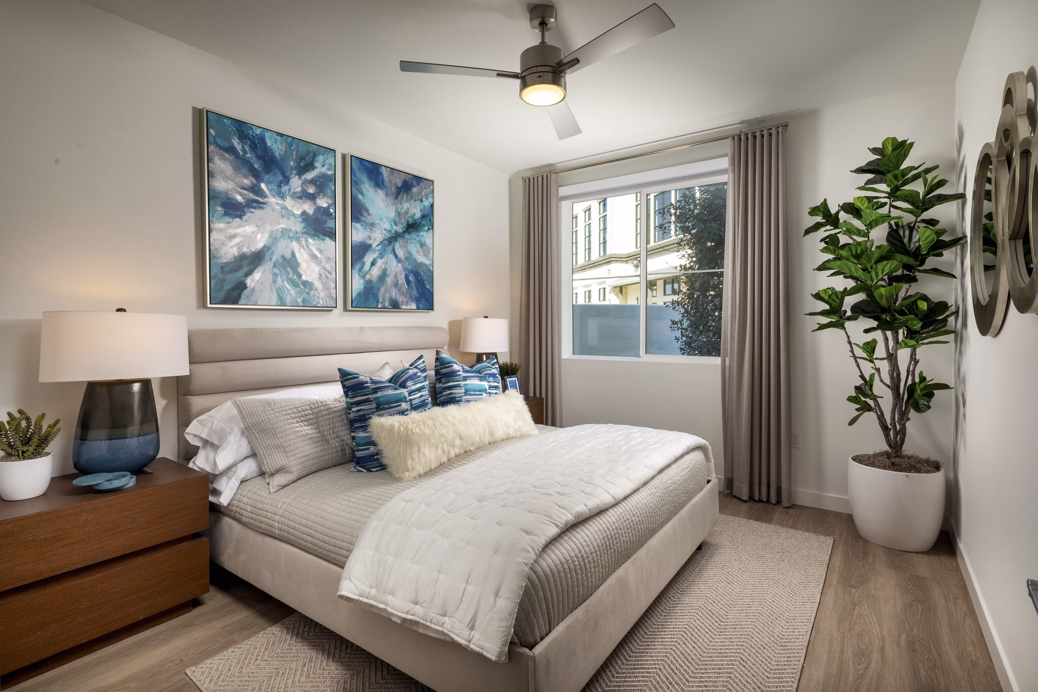 bedroom at Artisan at the Village of Escaya Apartments 