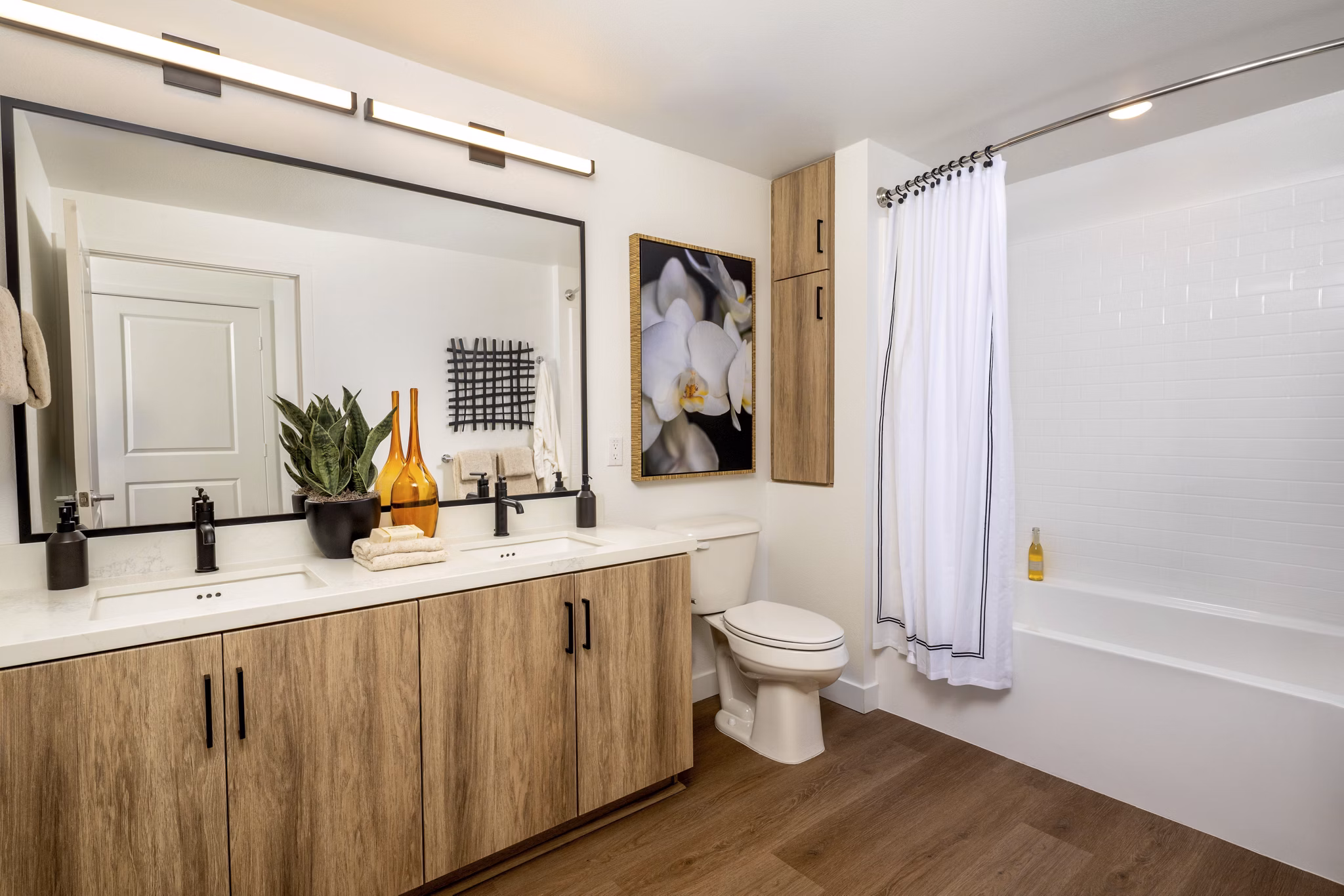 bathroom at Artisan at the Village of Escaya Apartments 