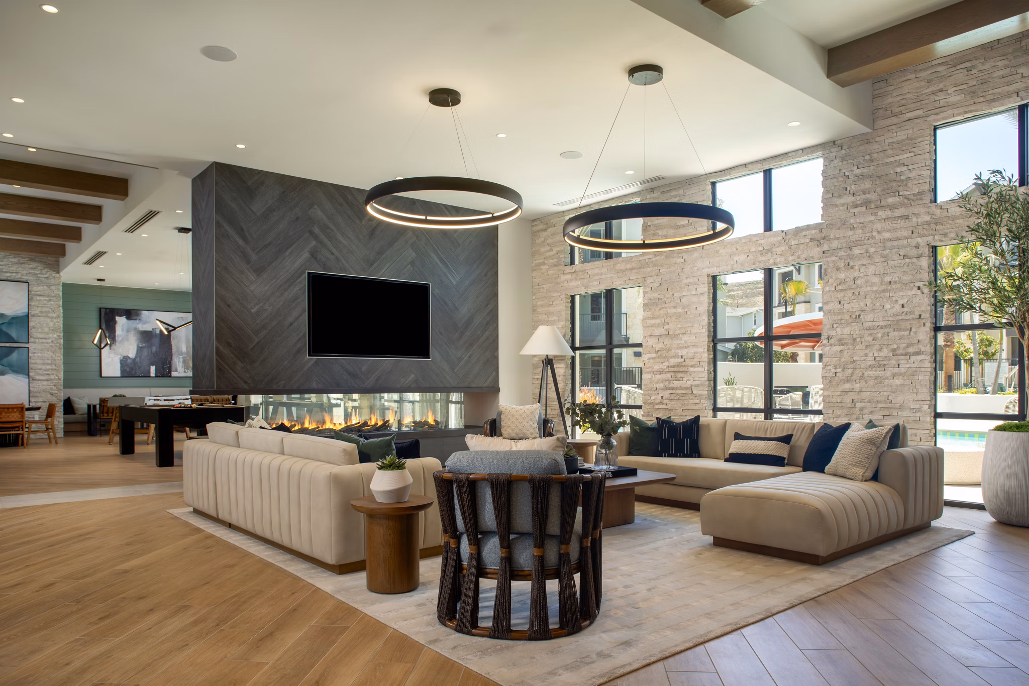 clubhouse at Artisan at the Village of Escaya Apartments 