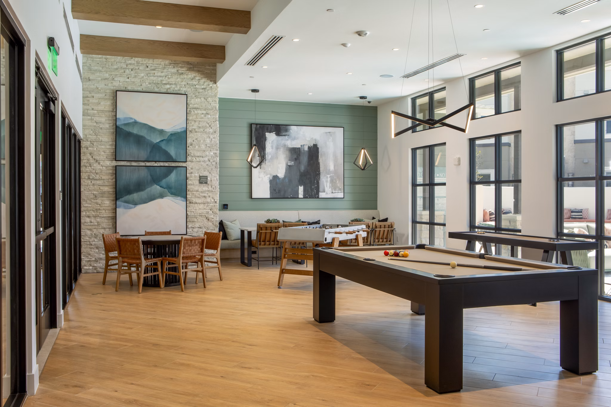 clubhouse at Artisan at the Village of Escaya Apartments 