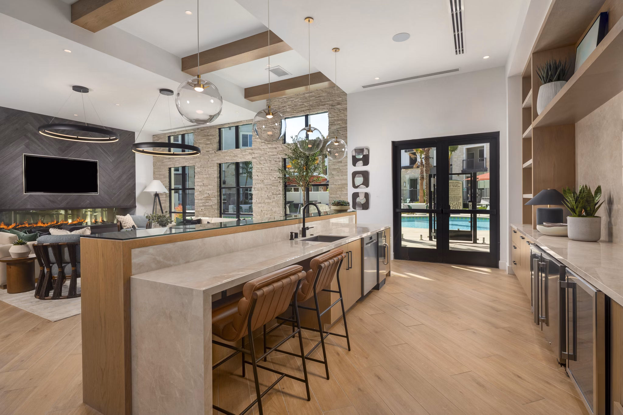 clubhouse at Artisan at the Village of Escaya Apartments 