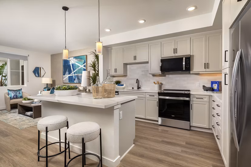 kitchen at Artisan at the Village of Escaya Apartments 