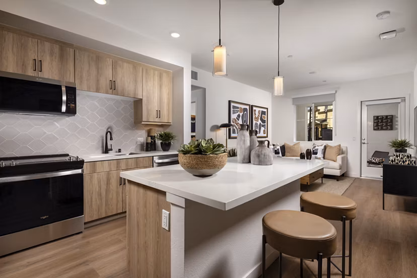 kitchen at Artisan at the Village of Escaya Apartments 