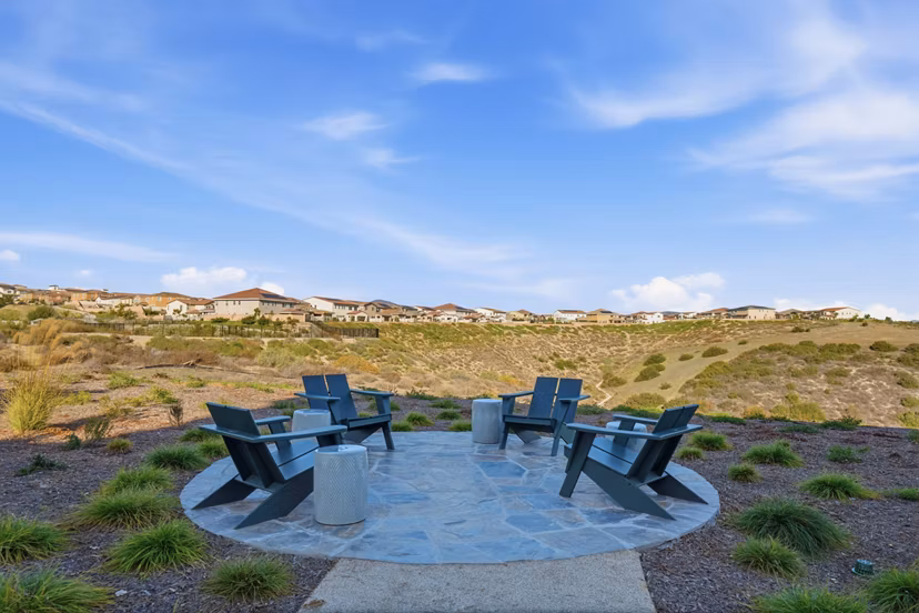 patio at Artisan at the Village of Escaya Apartments