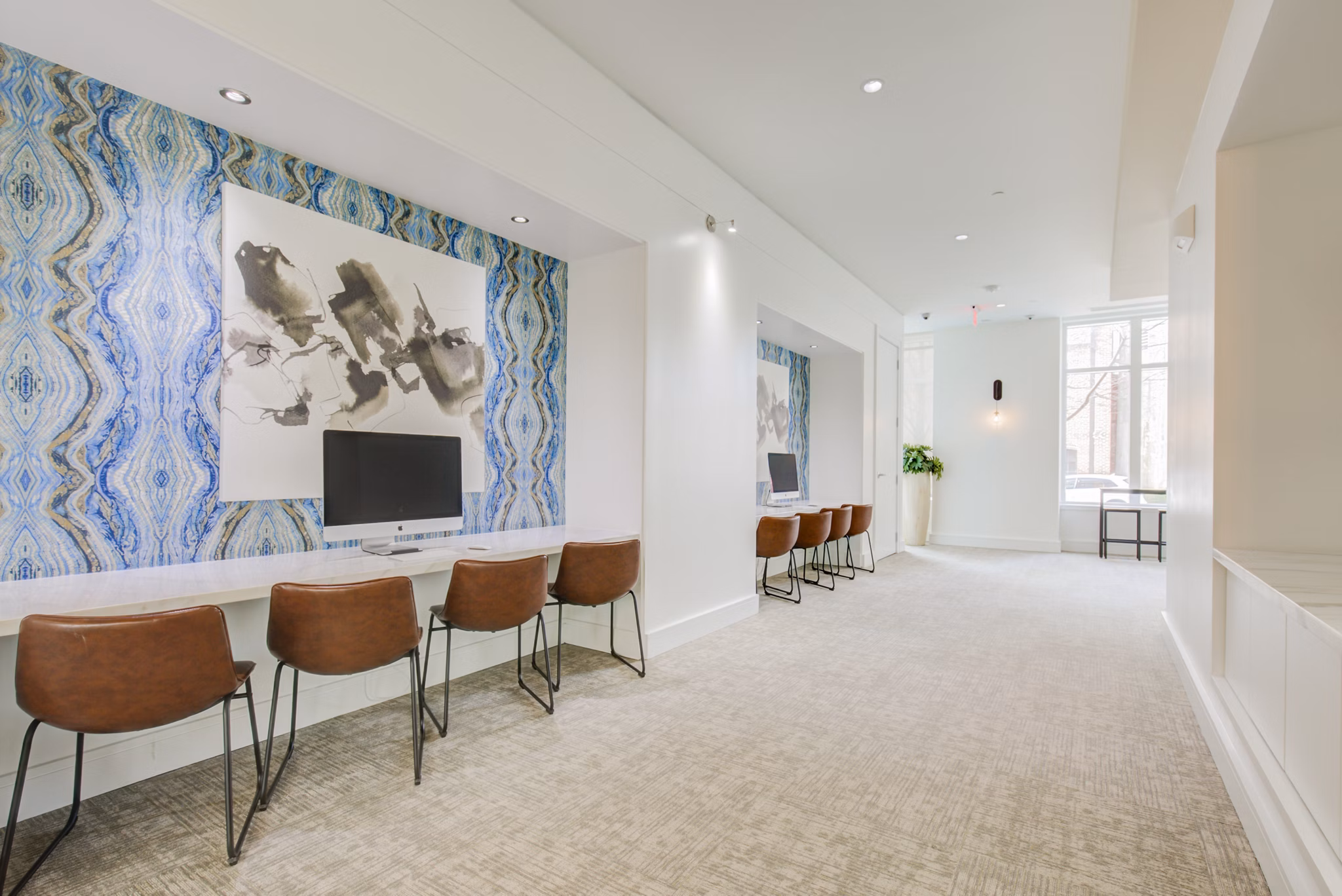 clubhouse at The Porter Brewers Hill Apartments 