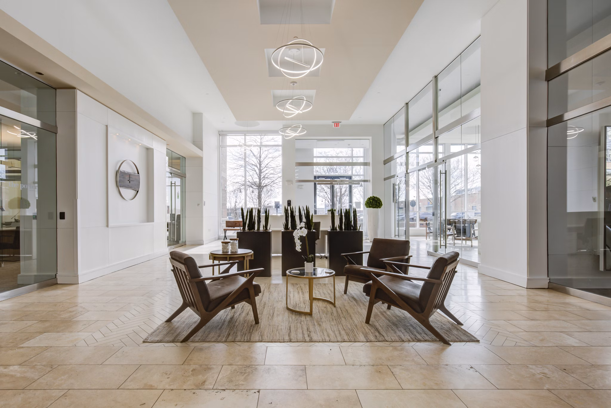 clubhouse at The Porter Brewers Hill Apartments 