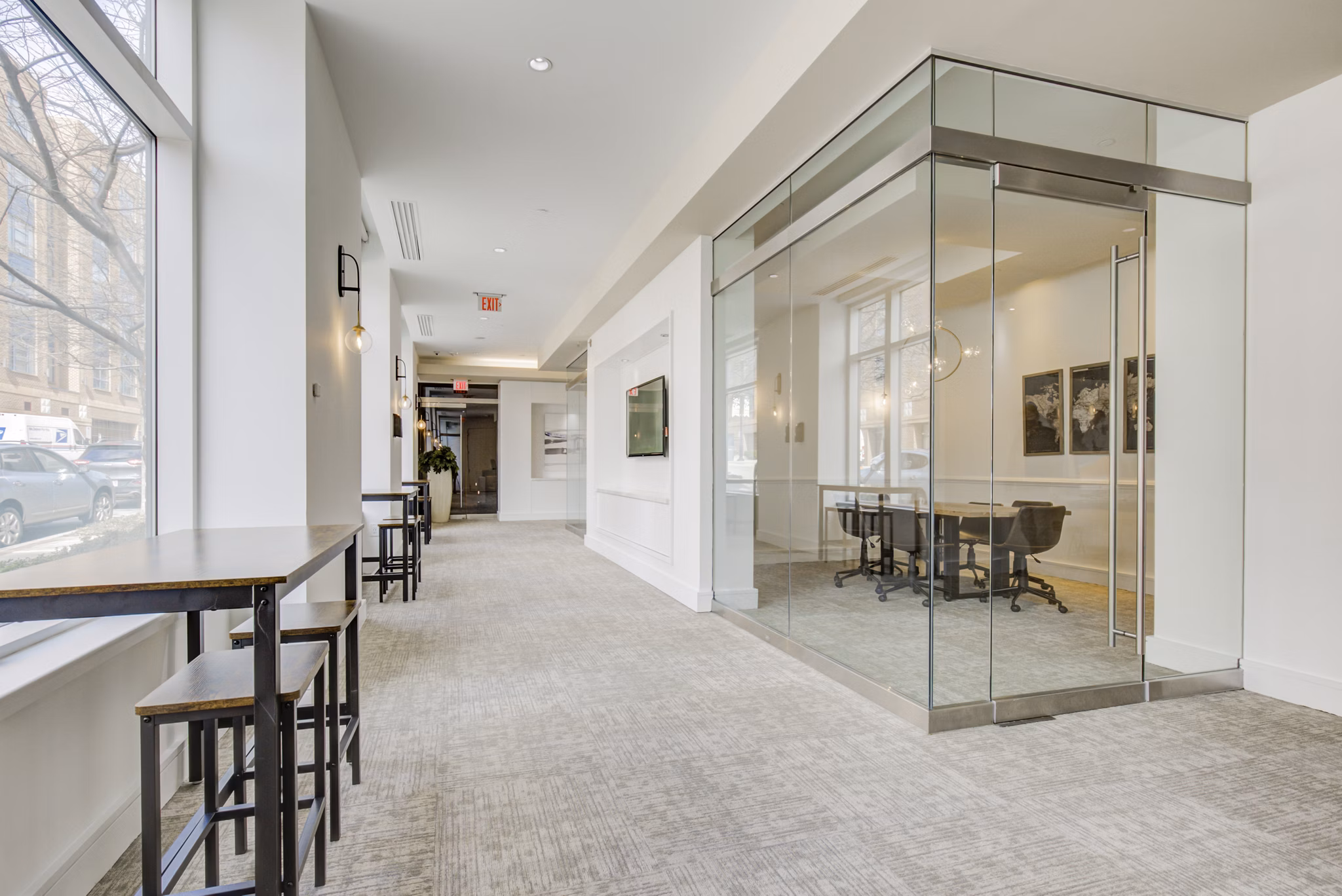 clubhouse at The Porter Brewers Hill Apartments 