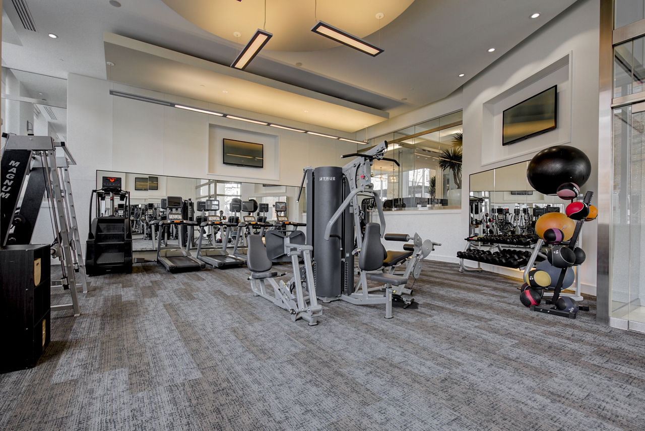 Gym at The Porter Brewers Hill (1 of 2)