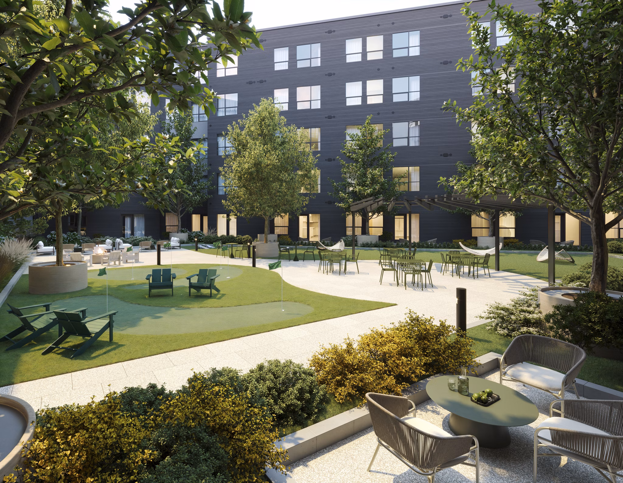 rendering at Jade Apartments