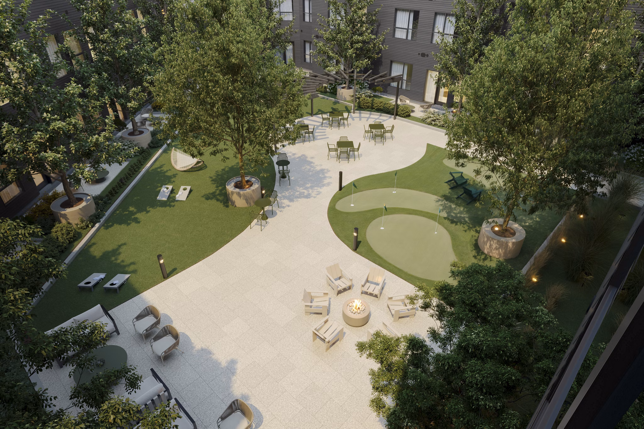 rendering at Jade Apartments