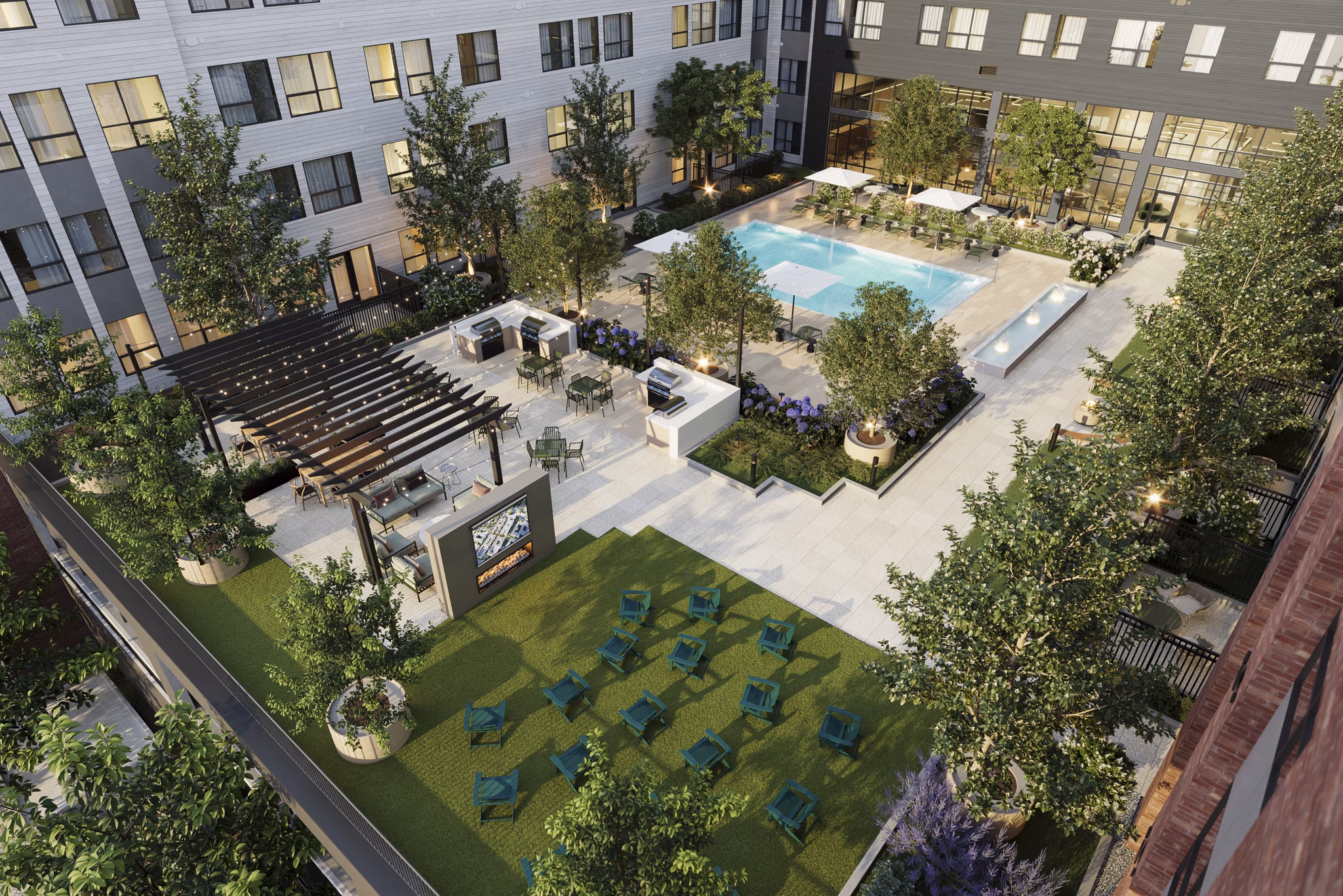 rendering at Jade Apartments