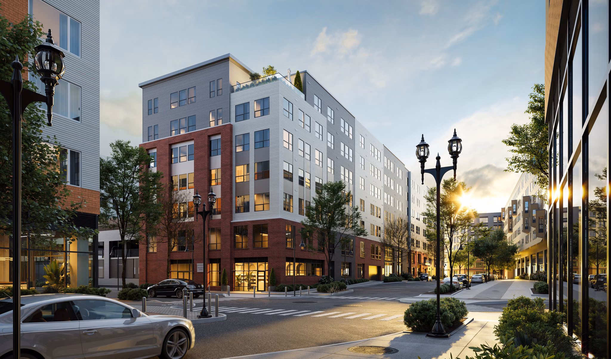 rendering at Jade Apartments