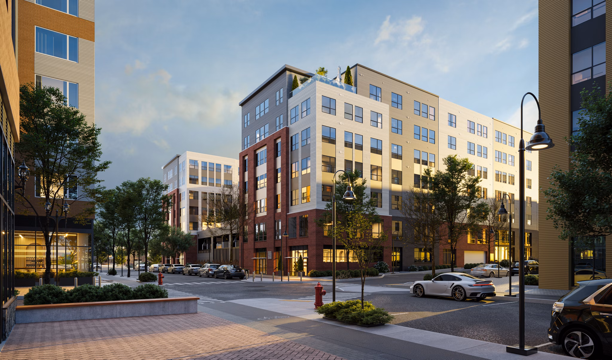 rendering at Jade Apartments