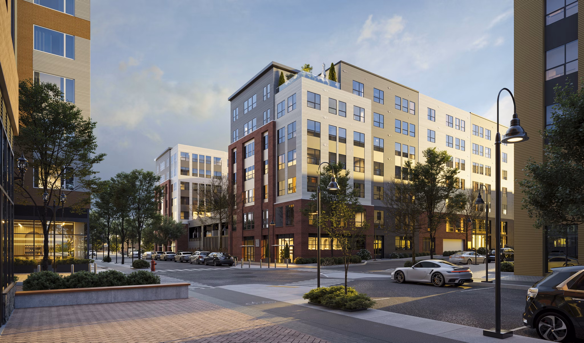 rendering at Jade Apartments