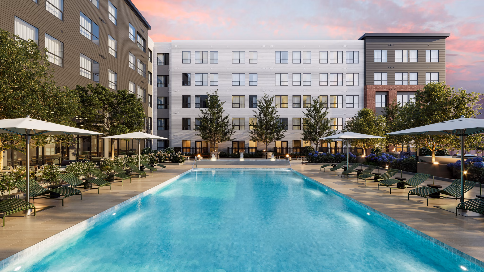 rendering at Jade Apartments