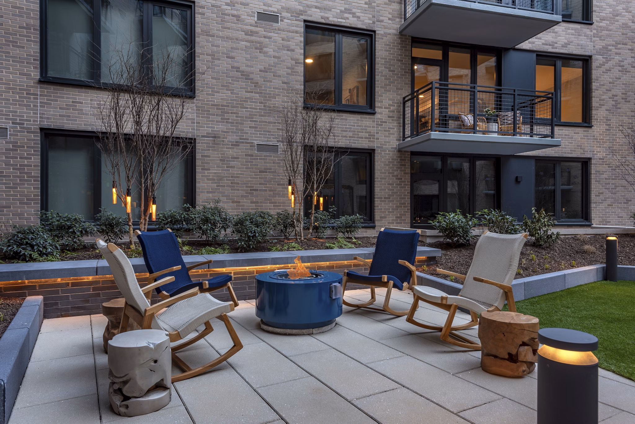 patio at Fitzroy Apartments