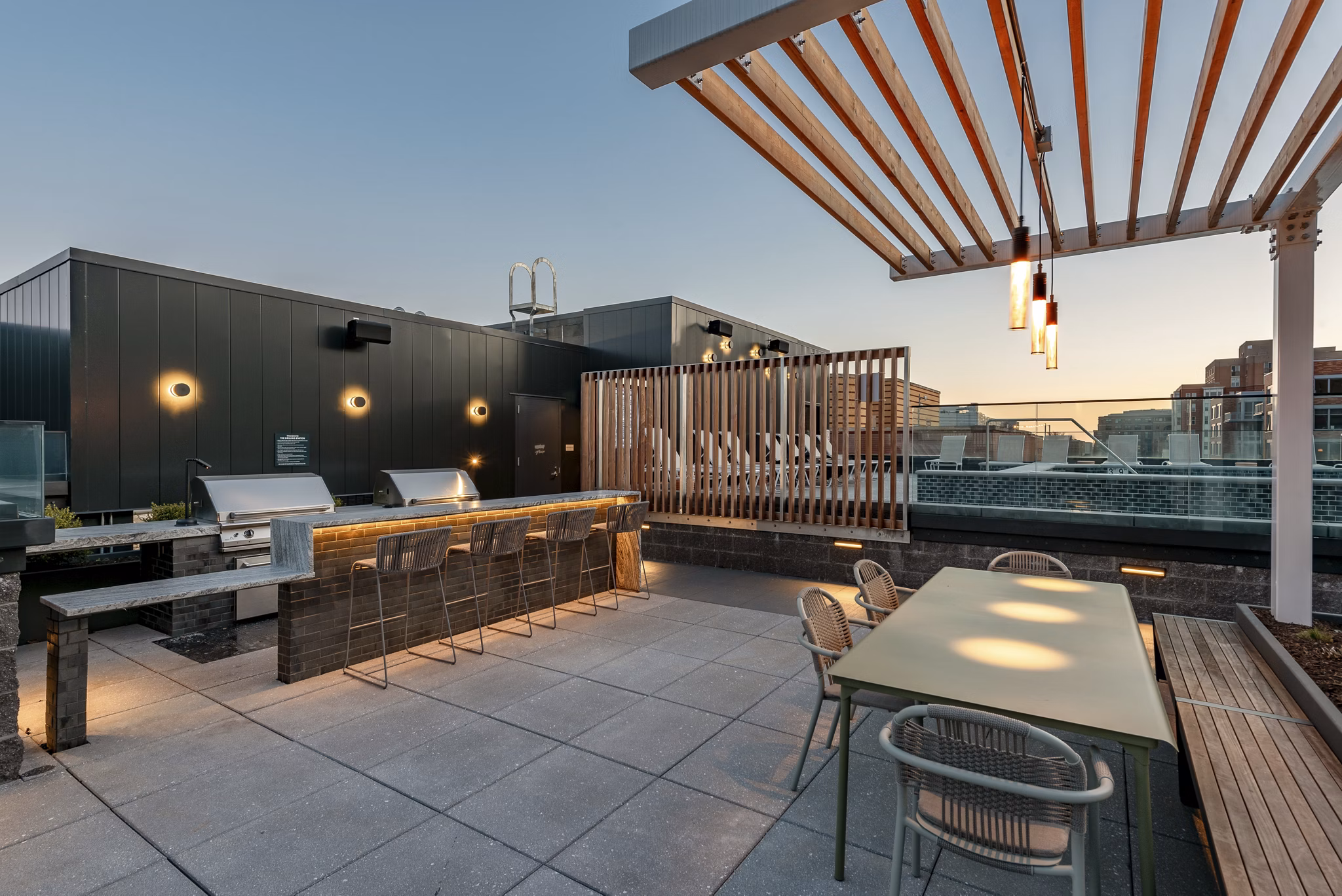 patio at Fitzroy Apartments