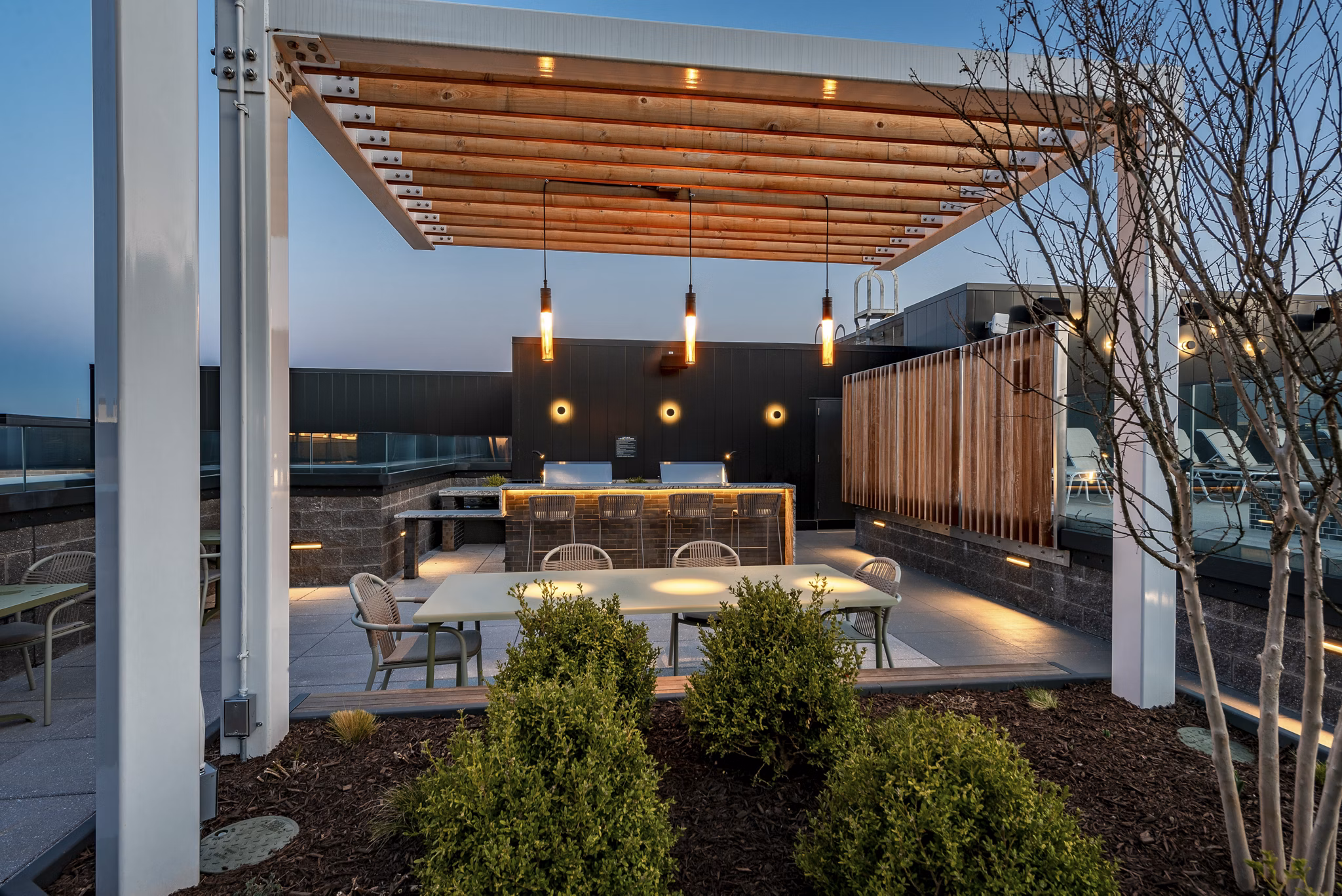 patio at Fitzroy Apartments