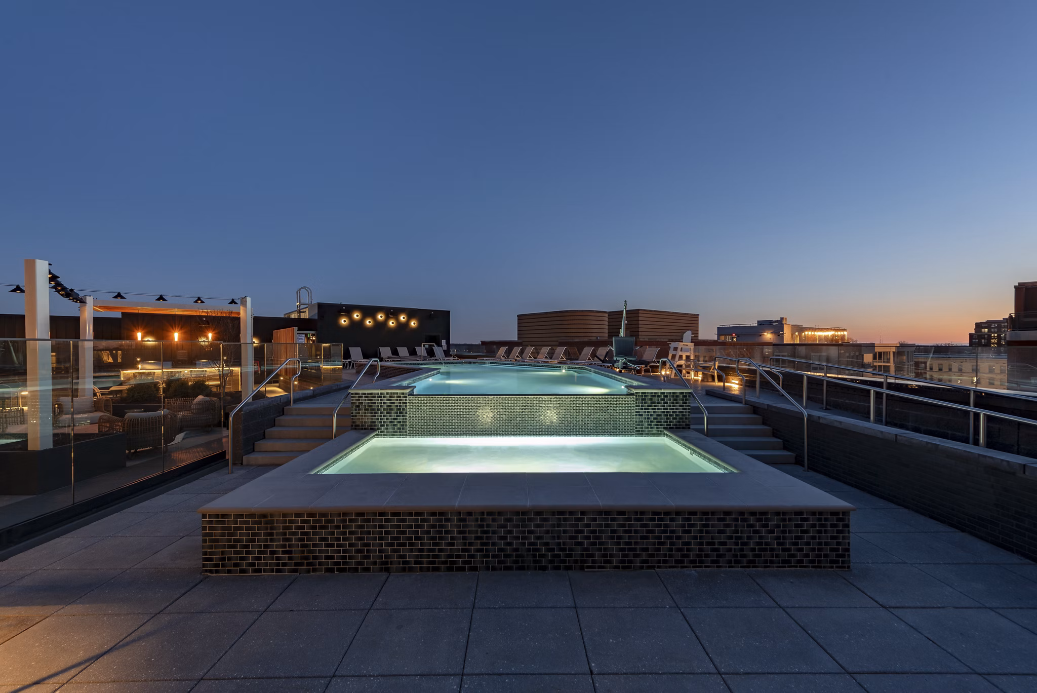 pool at Fitzroy Apartments
