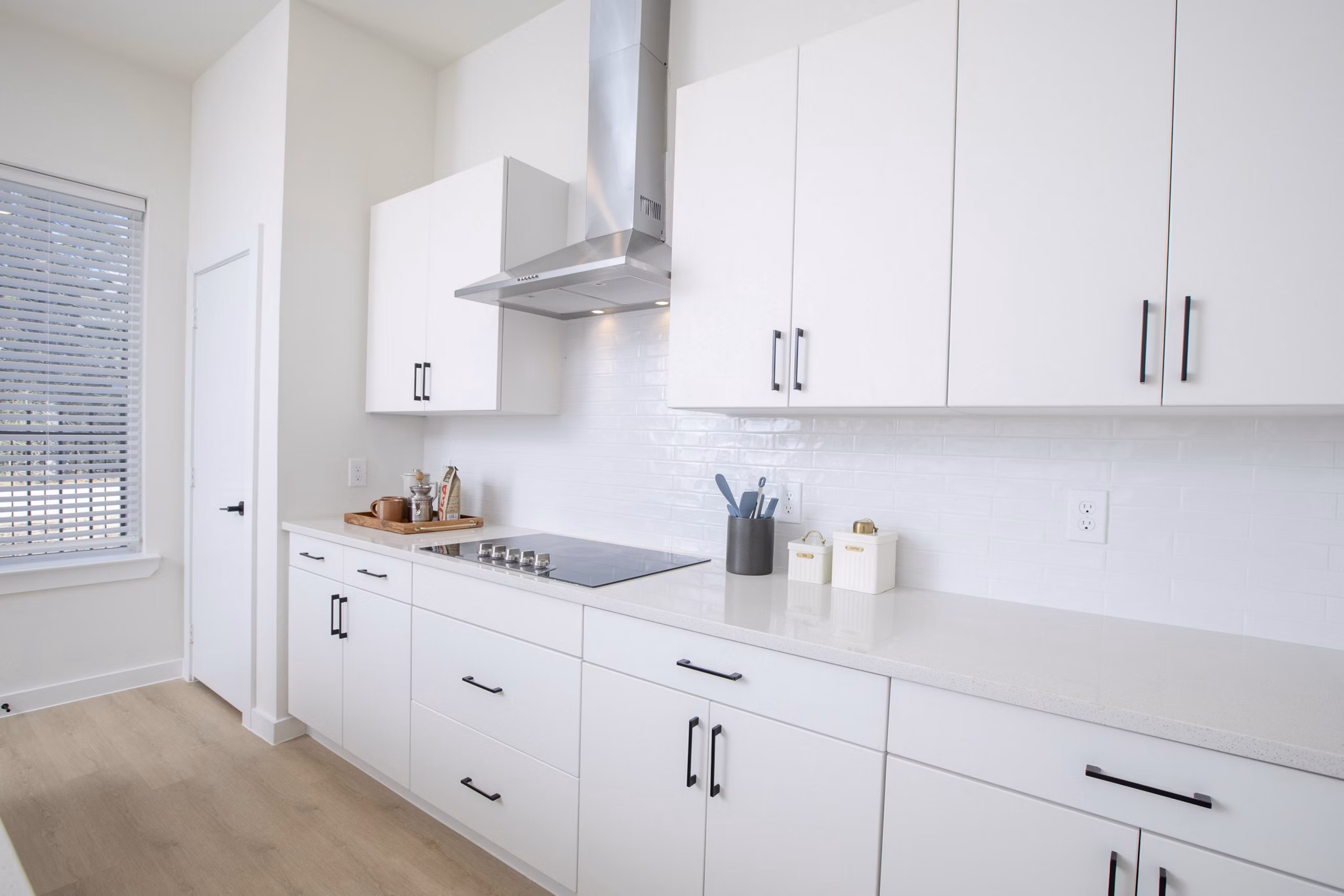 kitchen at Oasis at Woodland Apartments