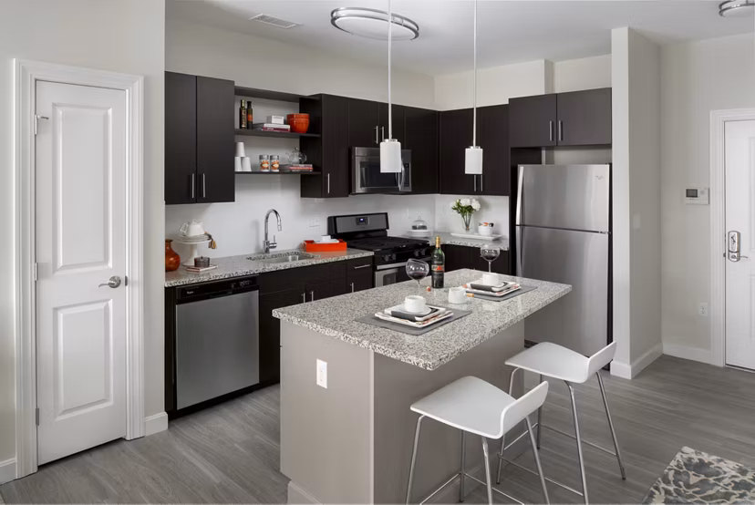 kitchen at Avana East Main Apartments 