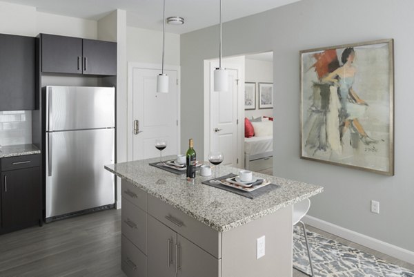 kitchen at Avana East Main Apartments 