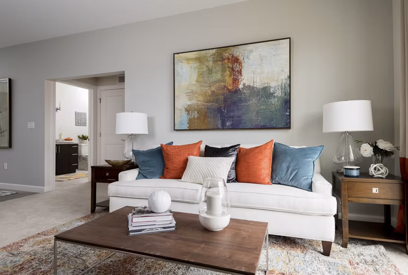 living room at Avana East Main Apartments 