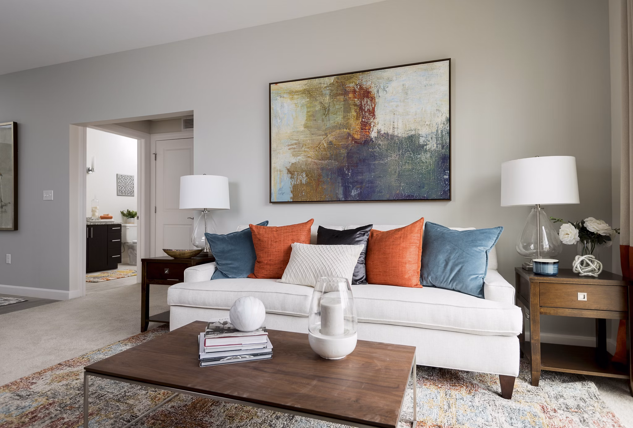 living room at Avana East Main Apartments 