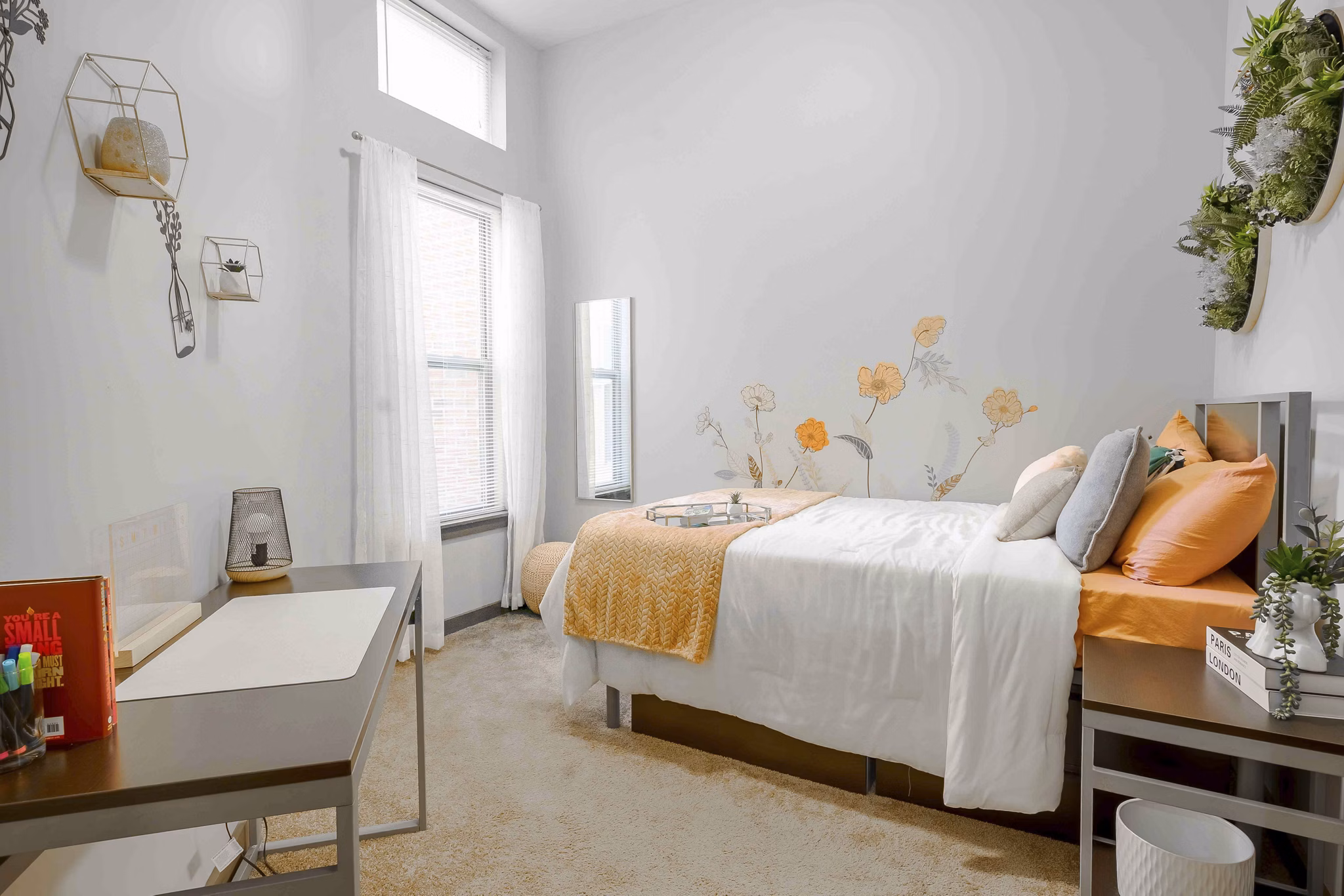 bedroom at University Station Apartments