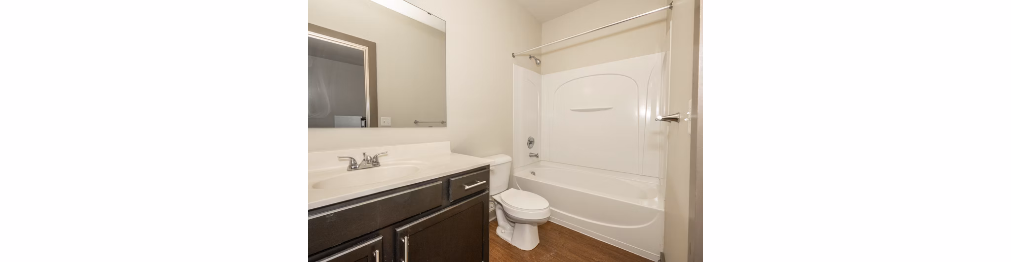 bathroom at University Station Apartments 