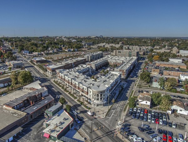 view at University Station Apartments 